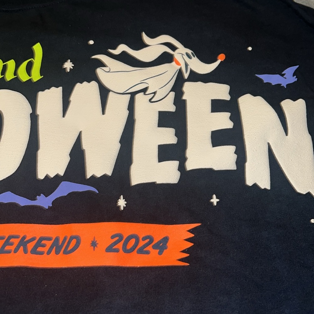 2024 Disneyland RunDisney Half Marathon Halloween Spirit Jersey Size XL - Picture 6 of 10